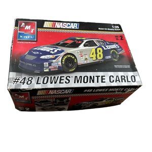 AMT Ertl NASCAR #48 Lowe’s Monte Carlo Model Kit *Read*